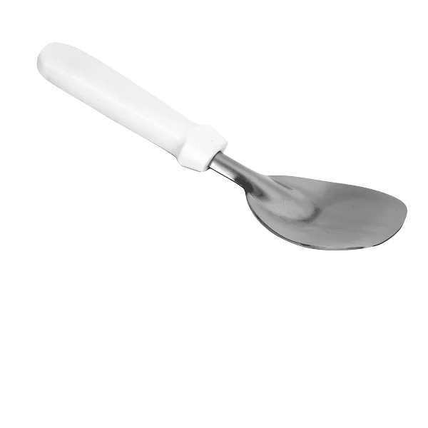 Espátula p/helados mango blanco