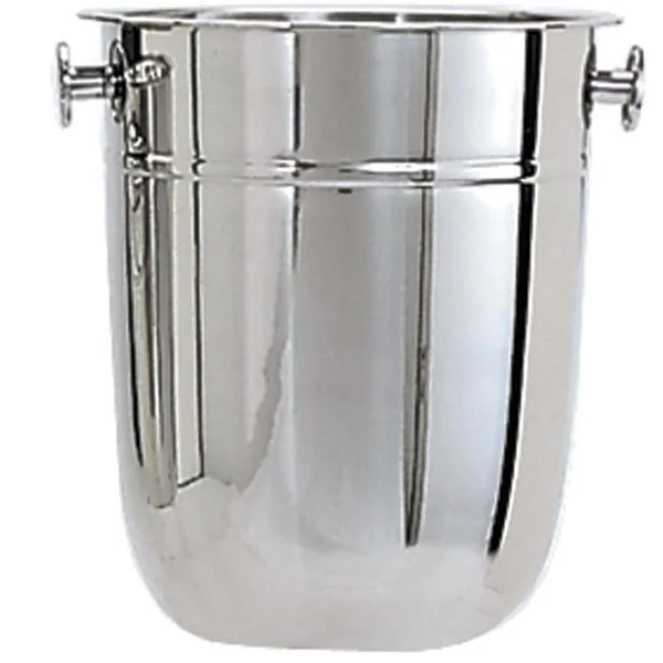 Cubo p/chapañera, acero inoxidable 8 qt