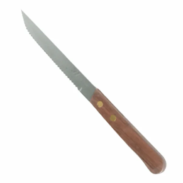 Cuchillo mango madera p/carne 4 1/2