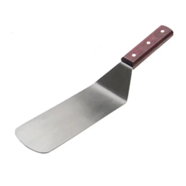 Espatúla p/hamberguer mango de madera