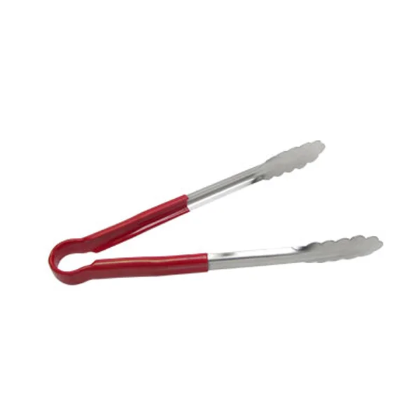 Pinzas Adcraft mango rojo 12"