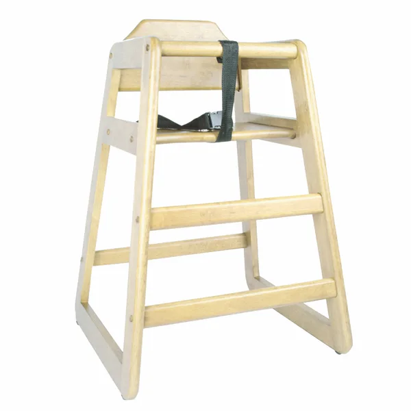 Silla p/niños madera natural