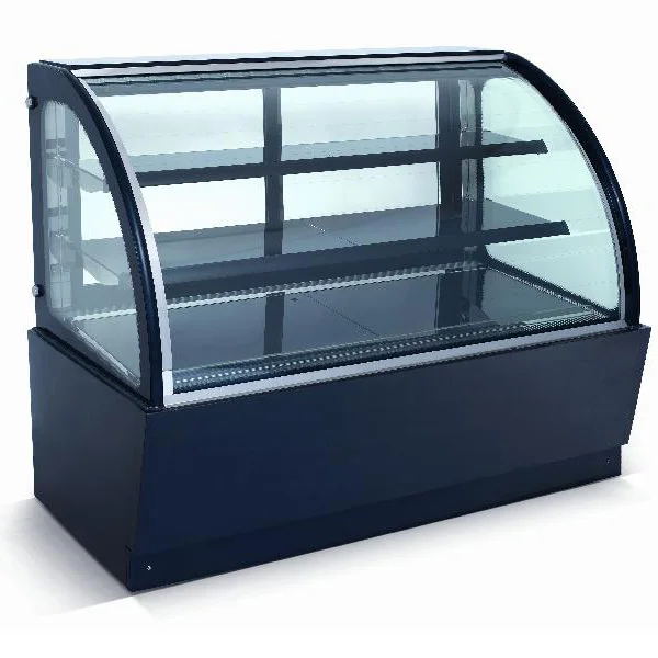 Vitrina p/pastelería mármol negro IVERIA