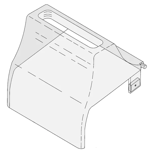 Tapa p/pasadora bistec Berkel