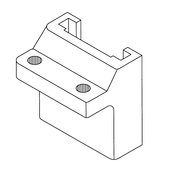 Soporte limpiador p/sierra Hobart