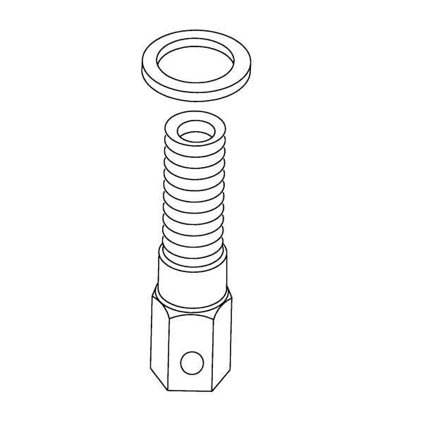Tornillo izquierdo delantero p/Hollymatic