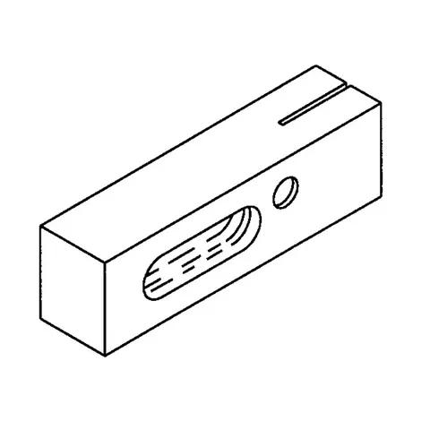 Guia metal p/sierra Hobart