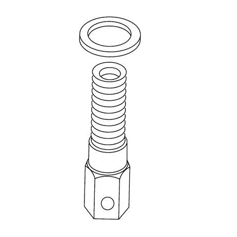 Tornillo izquierdo delantero p/Hollymatic